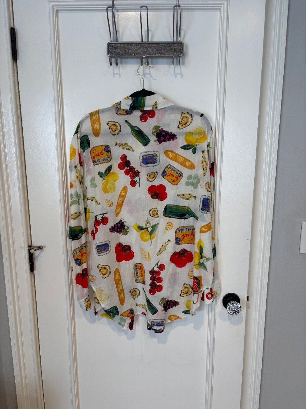 Lisa Says Gah Tessa Buttondown Italian Summer Print (XL) - Picture 2 of 6